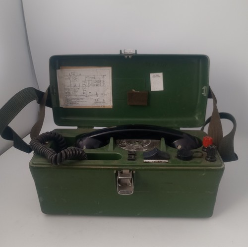 Military field telephone - military,