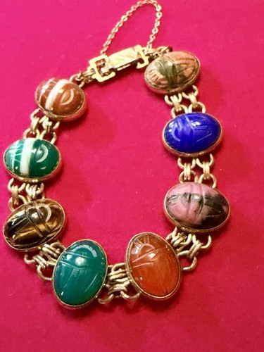Vintage egyptian revival - revival, gold