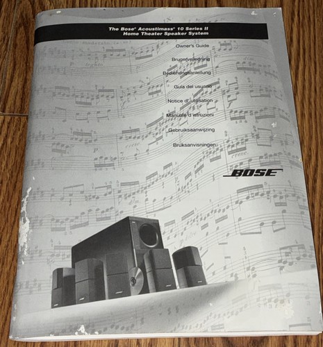 Bose acoustimass series - bose, ii