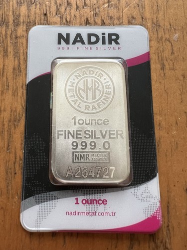 Nadir silver minted bar - silver,