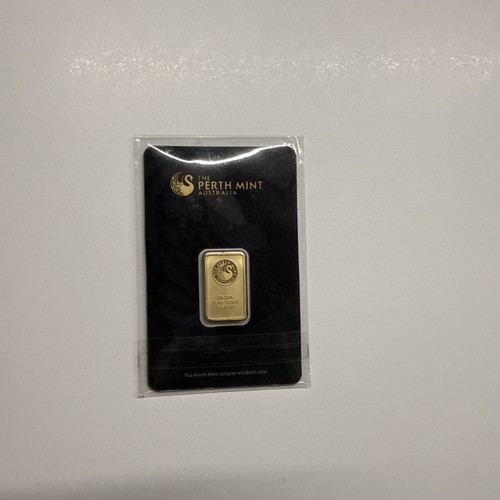 Perth mint gold bar - mint, 5g