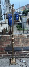 Mid Century Ornate Brass &
