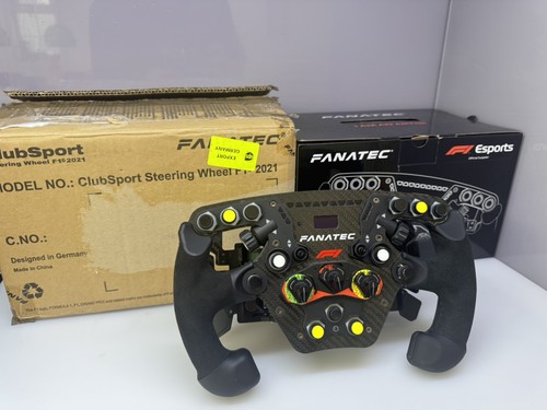 Fanatec clubsport steering - fanatec, f1