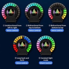 Air Freshener LED Car Light Customizable Color Options Dual Functionality