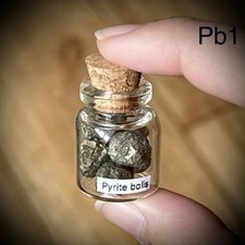 Iron pyrite balls ( fools gold