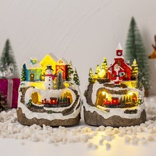 Christmas Village Scene