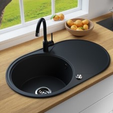 Lindbergh® granite sink black