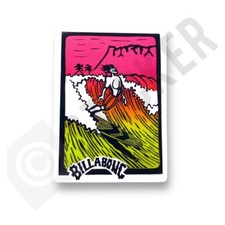 80s Billabong Cruise Pink Sticker - Surfing Surfboard Vintage Sex Fat Willys