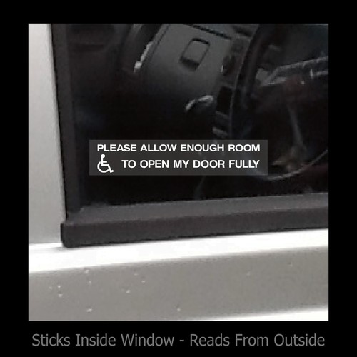 Please allow enough - room, to