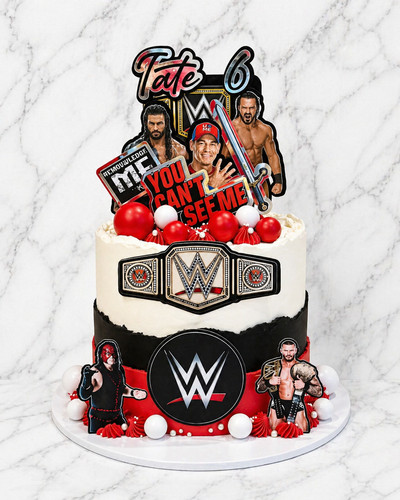 Wrestling cake topper - wrestling,