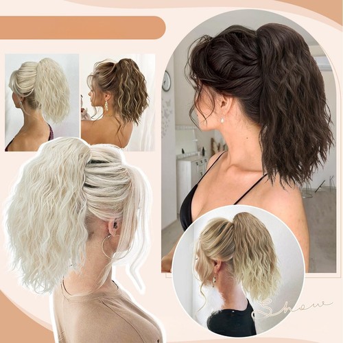 Extra thick real - claw, ponytail