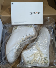 SFR White Glitra RA Women’s Ice Skates UK 5 EU 38 Figure Skating Boots Blades
