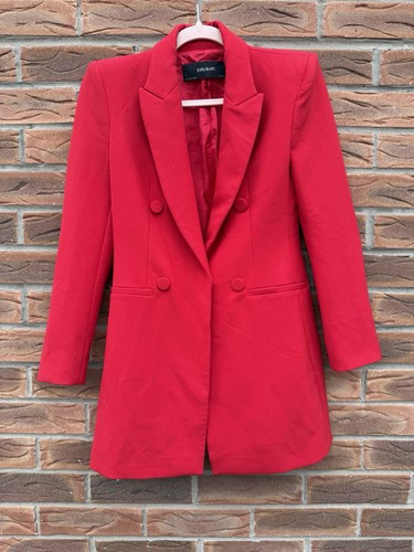 Zara vibrant red - zara, longline