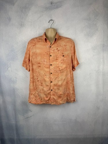 Vintage batik bay mens peach - batik, l
