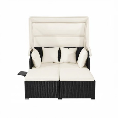 Outdoor daybed wicker - daybed, pe
