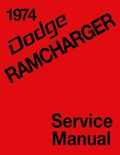Service Manual for 1974 Dodge
