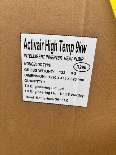 Activair high temp 9kw - activair,