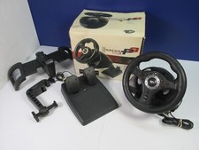 playstation PS3 MADCATZ RACER RACING WHEEL & PEDALS