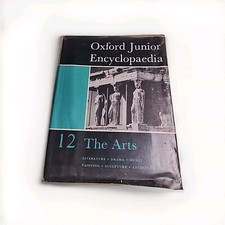 Oxford Junior Encyclopedia 12 The Arts 1964 Hardback Book