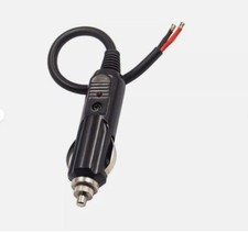 12V Male Car Cigarette Lighter Socket Plug Connector - Wireable