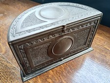 Vintage Bakelite Art Deco Cigarette Box Dispenser Desk Receptacle Linsden Ware