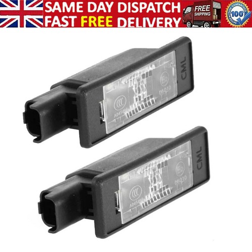 Number plate lamp - number,