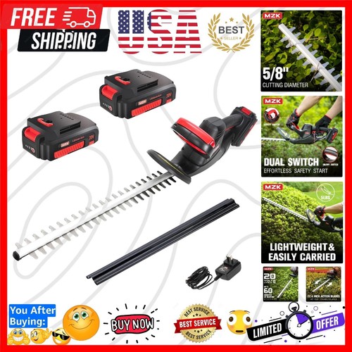 Cordless hedge trimmer - 22'',