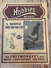 Hobbies Weekly Magazine August