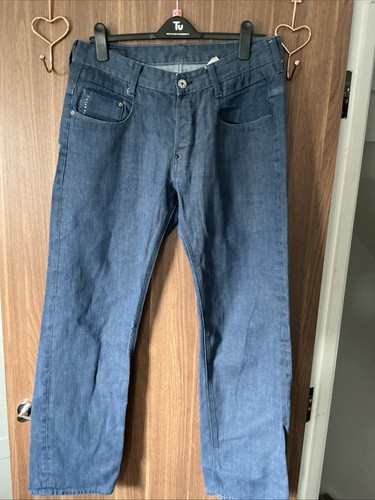 Mens star raw jeans w34 - raw,