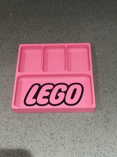 Lego inspired sorting tray - inspired,