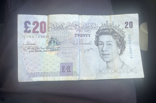 Old twenty pound - old,