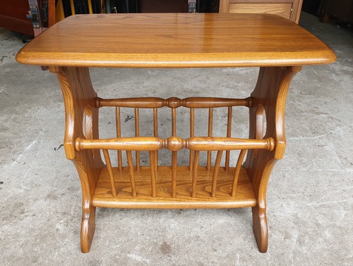 Ercol magazine rack table - magazine,