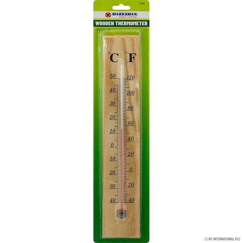 Wooden thermometer - x,
