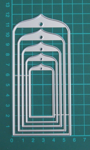 V2063 nesting tags metal - nesting,