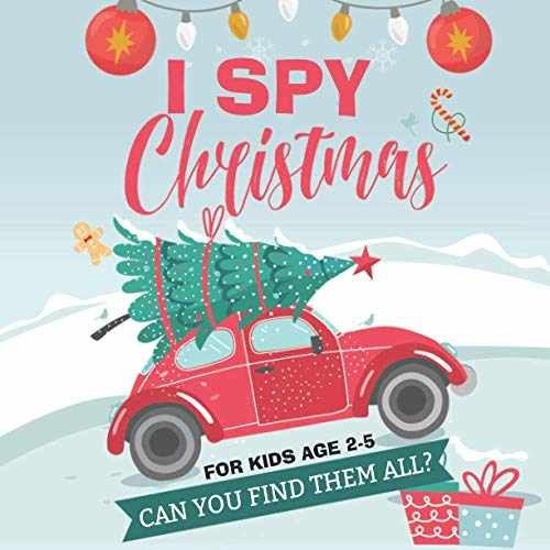 Spy christmas book for kids - i,