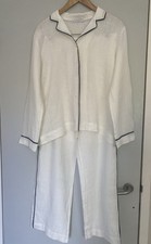 White  linen Women's Pyjama