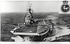 POSTCARD SHIPS HMS   " CENTAUR   "