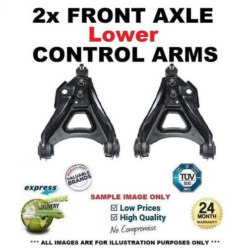 Front axle lower control - 2x,