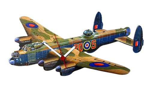 Avro lancaster clock - clock, raf