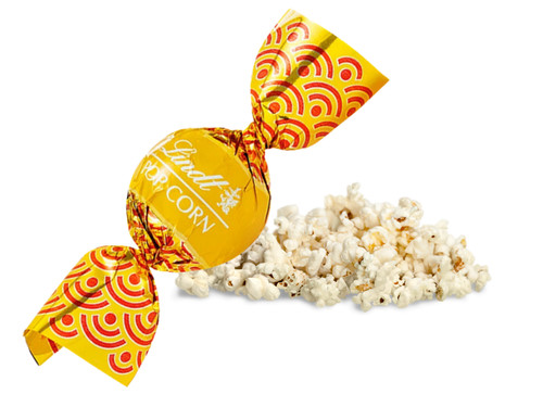 Lindt roulette popcorn milk - popcorn,