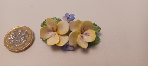 Vintage denton china - vintage, brooch