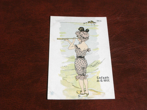 Original raphael kirchner art - original,