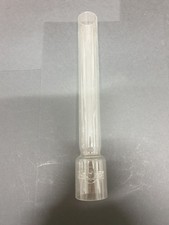Chimney Flue For Oil Lamp  9 Inches High X   1  3/8 Inches Fitter