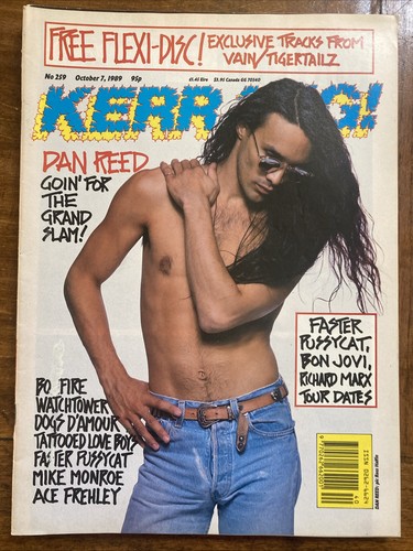 Kerrang music magazine 259 - music, #259