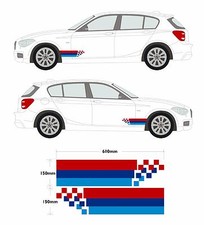 BMW Broken Stripe Set - M