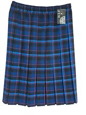 LADIES WOMENS TARTAN PLEATED