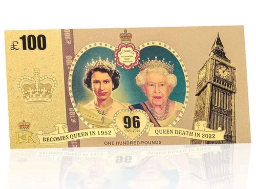 Queen elizabeth 100 pound - elizabeth, ll
