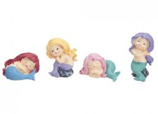 Mini Mermaid Girls, Beautiful Collectible Mermaids Ornaments choose one or all 4