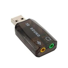 External 3D Sound Card USB to