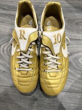 Nike Tiempo Air Legend R10 Ronaldinho football boots size 8 Uk Rare 2006 Model